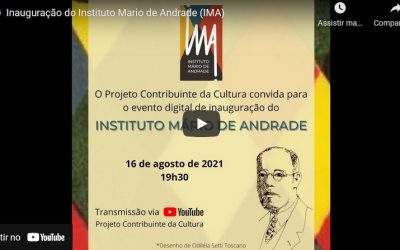 Vídeo de lançamento do Instituto Mário de Andrade (IMA)